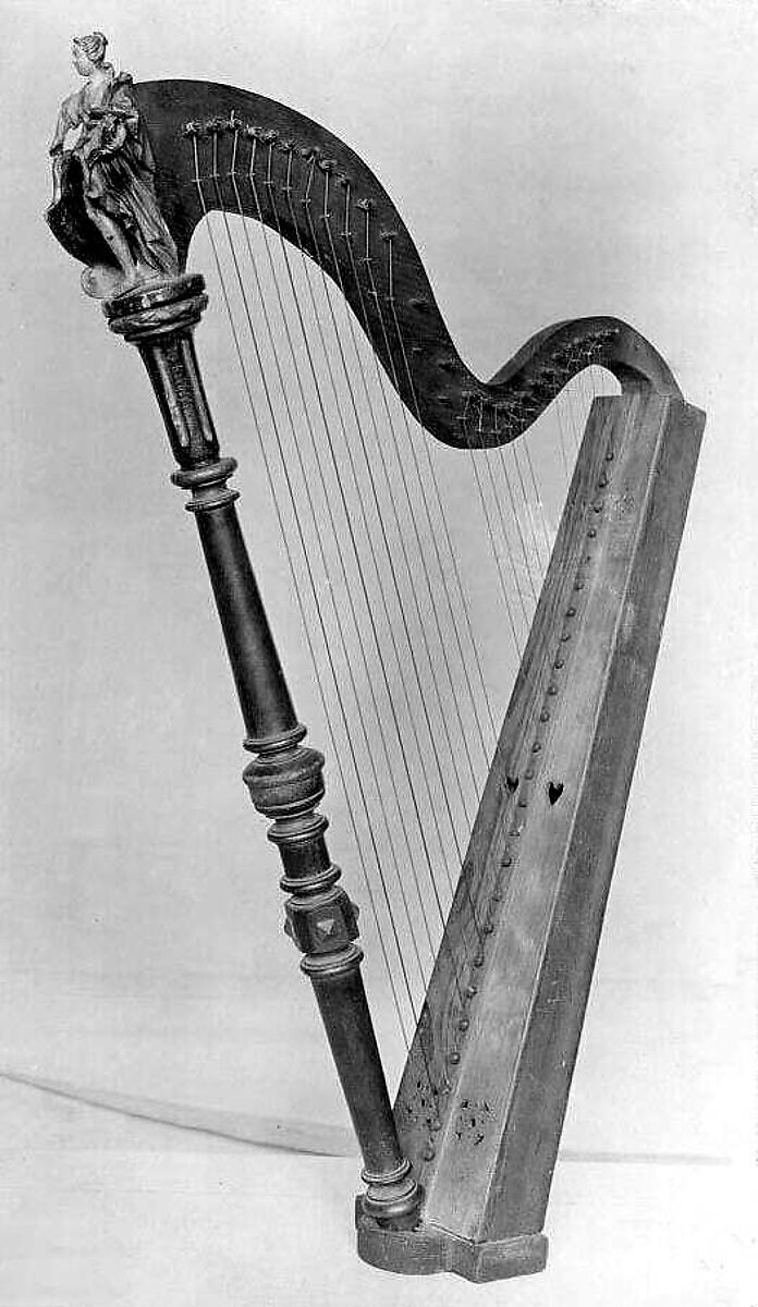 Harp, Wood, German 