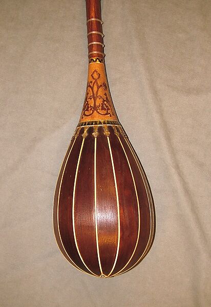 Dotar, Ustad Osman Zufarov, Mulberry, mother-of-pearl, silk, nylon, plastic, Uzbek