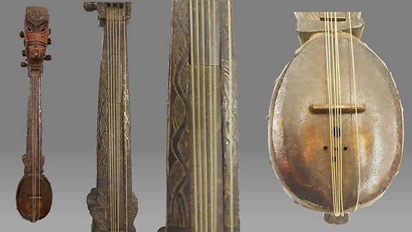 Lute, Wood, possibly Nepalese or Chinese