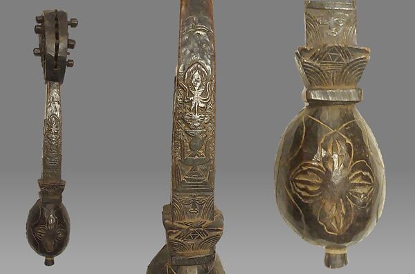 Lute, Wood, possibly Nepalese or Chinese