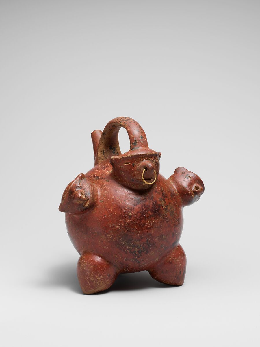 Whistle Jar, Ceramic, Calima 