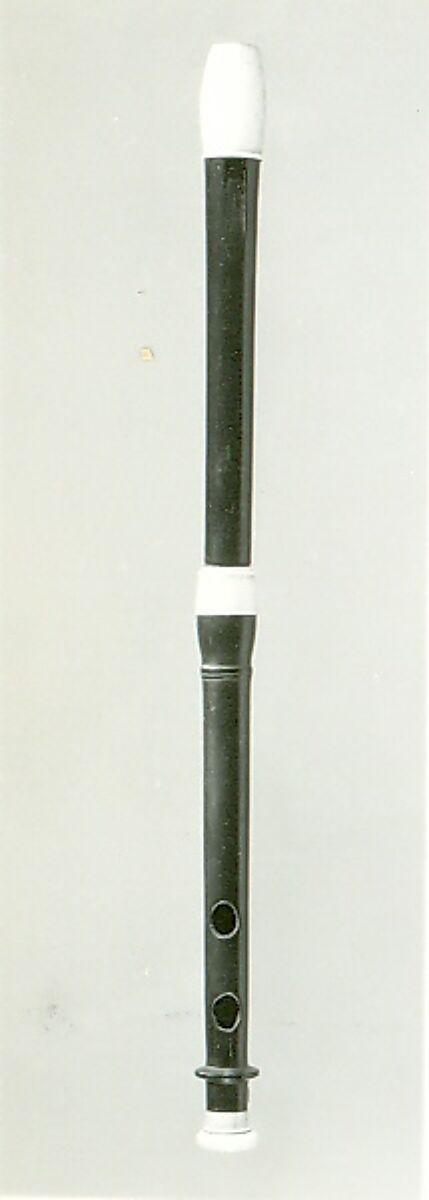 Tabor Pipe, wood, ivory, French 