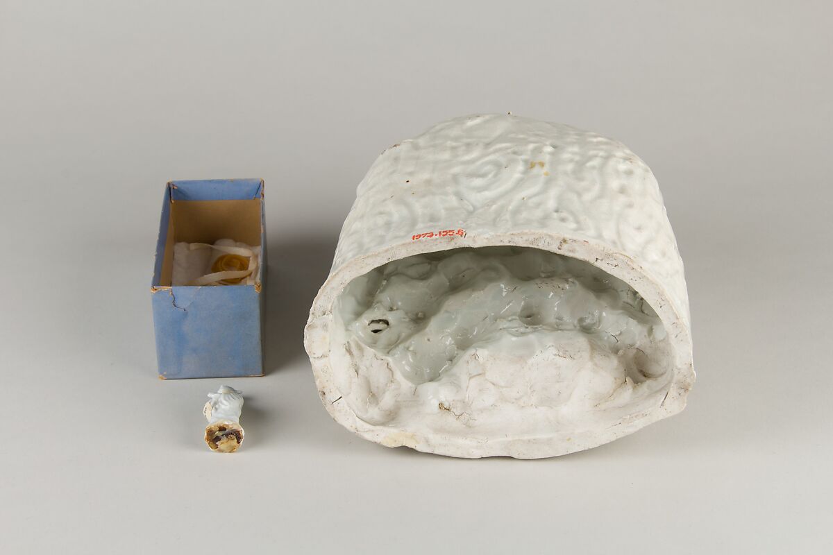 Grotto with Guanyin and Twenty Disciples, Porcelain (Blanc-de-chine ware), China