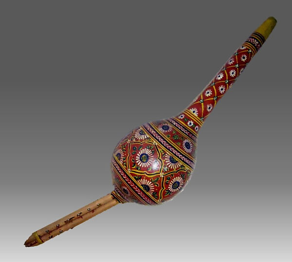 Pūngī, Gourd, wood, Indian 