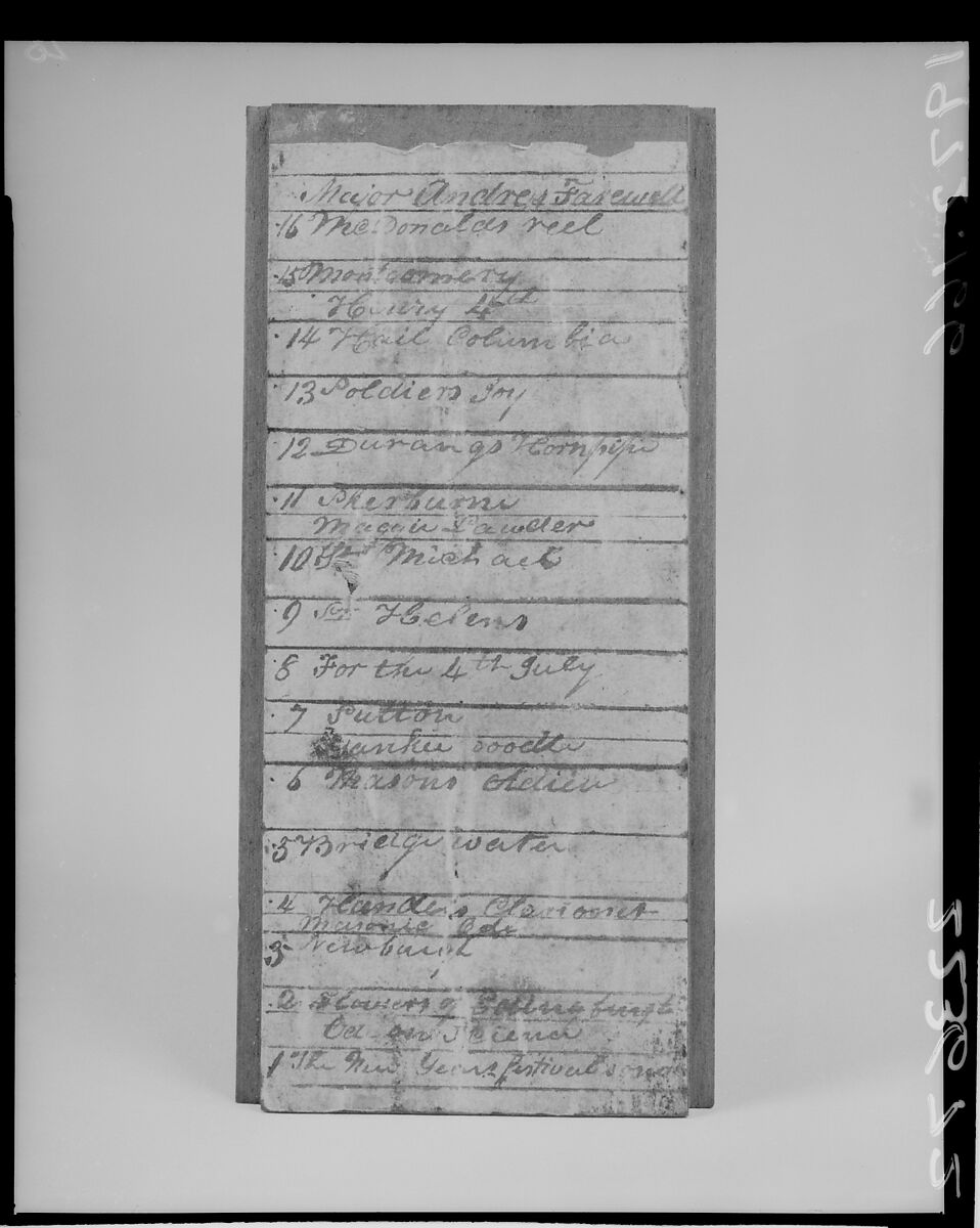 Barrel Organ, Wood, various materials, American