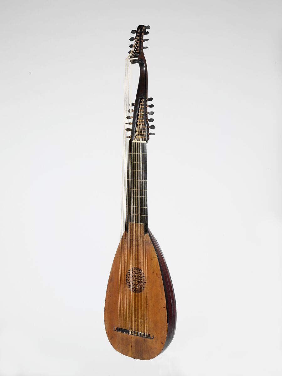 Lute, Pietro Railich (German, Füssen 1615–ca. 1678 Padua), Spruce, snakewood, ebony, Italian 