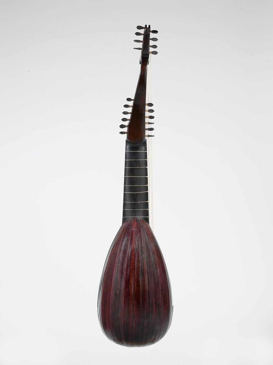 Lute, Pietro Railich (German, Füssen 1615–ca. 1678 Padua), Spruce, snakewood, ebony, Italian