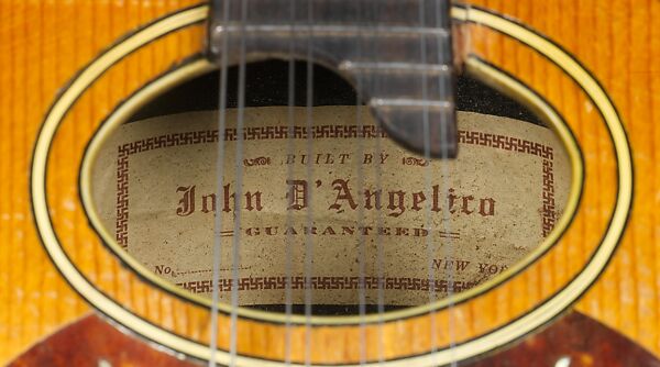 Mandolin, John D'Angelico (American, New York 1905–1964 New York), Spruce, Brazilian rosewood, ivoroid, tortoise shell, American