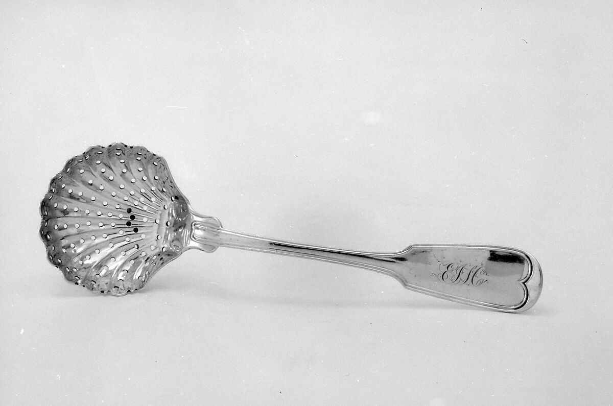 Berry Spoon, J. and W. Moir (active ca. 1845), Silver, American 