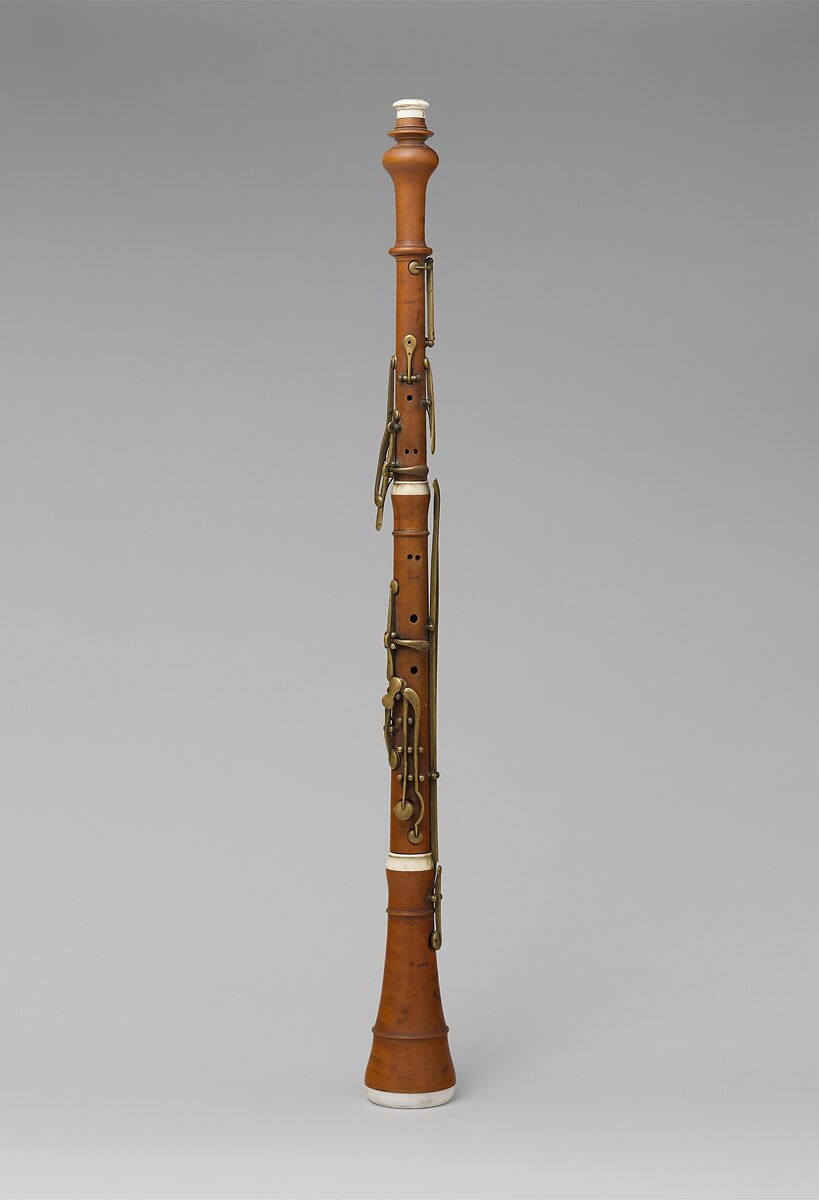 Oboe, Henri Brod (French, Paris 1799–1839 Paris), Boxwood, ivory, brass, French 