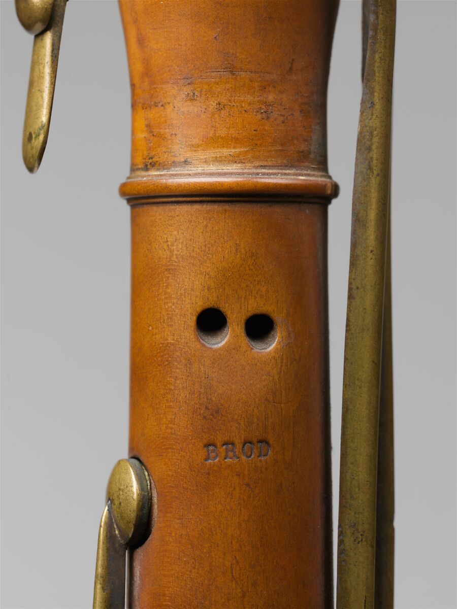 Oboe, Henri Brod (French, Paris 1799–1839 Paris), Boxwood, ivory, brass, French