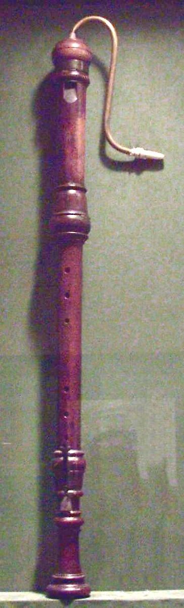 Bass Recorder, Johann Schell (German, Nuremberg 1660–1732), Wood (fruit wood), brass, ivory, German 