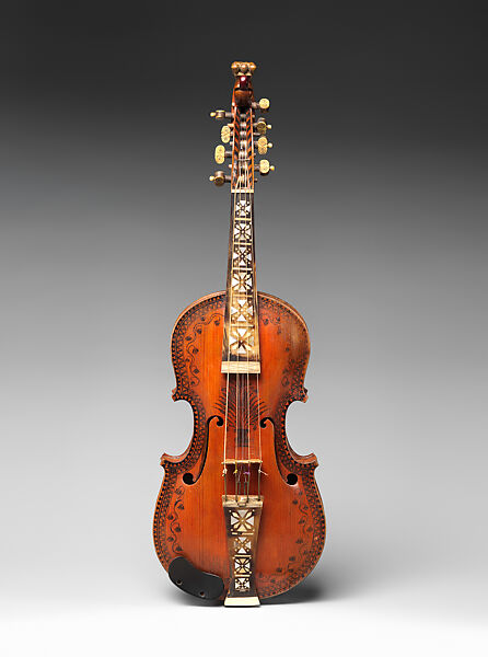 Hardanger Fiddle, Spruce, maple, alder wood, Norwegian 