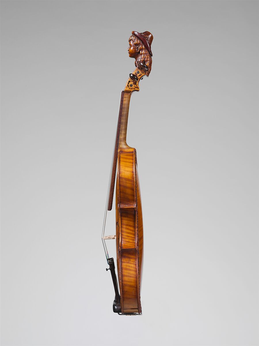 Violin, Philip Henry Holmes (American, Gardiner, Maine 1845–1915 Gardiner), Wood, American