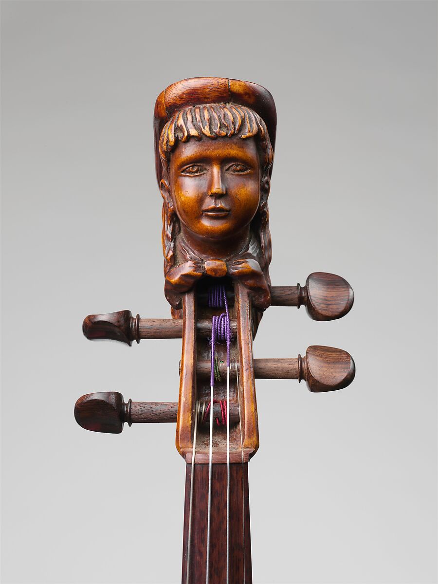 Violin, Philip Henry Holmes (American, Gardiner, Maine 1845–1915 Gardiner), Wood, American