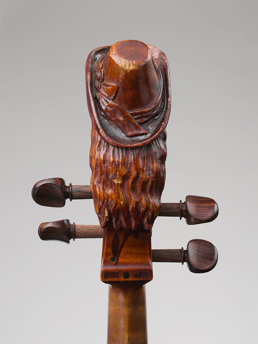 Violin, Philip Henry Holmes (American, Gardiner, Maine 1845–1915 Gardiner), Wood, American