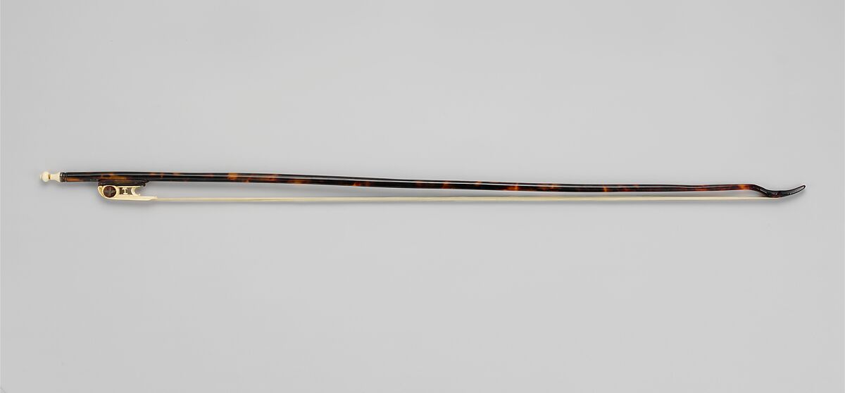 Bow, Attributed to Wenzel Kowansky, Tortoiseshell, ivory, silver, horsehair, Austrian