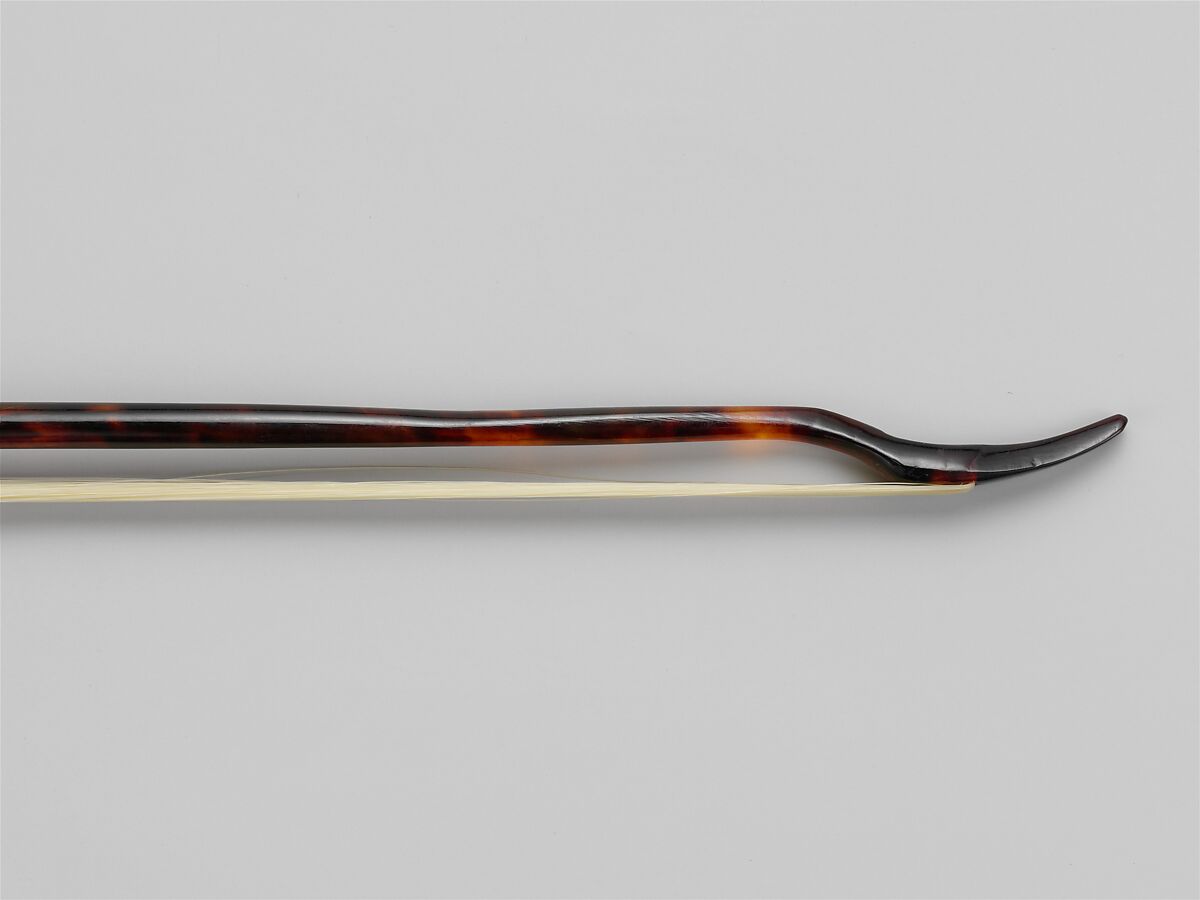 Bow, Attributed to Wenzel Kowansky, Tortoiseshell, ivory, silver, horsehair, Austrian