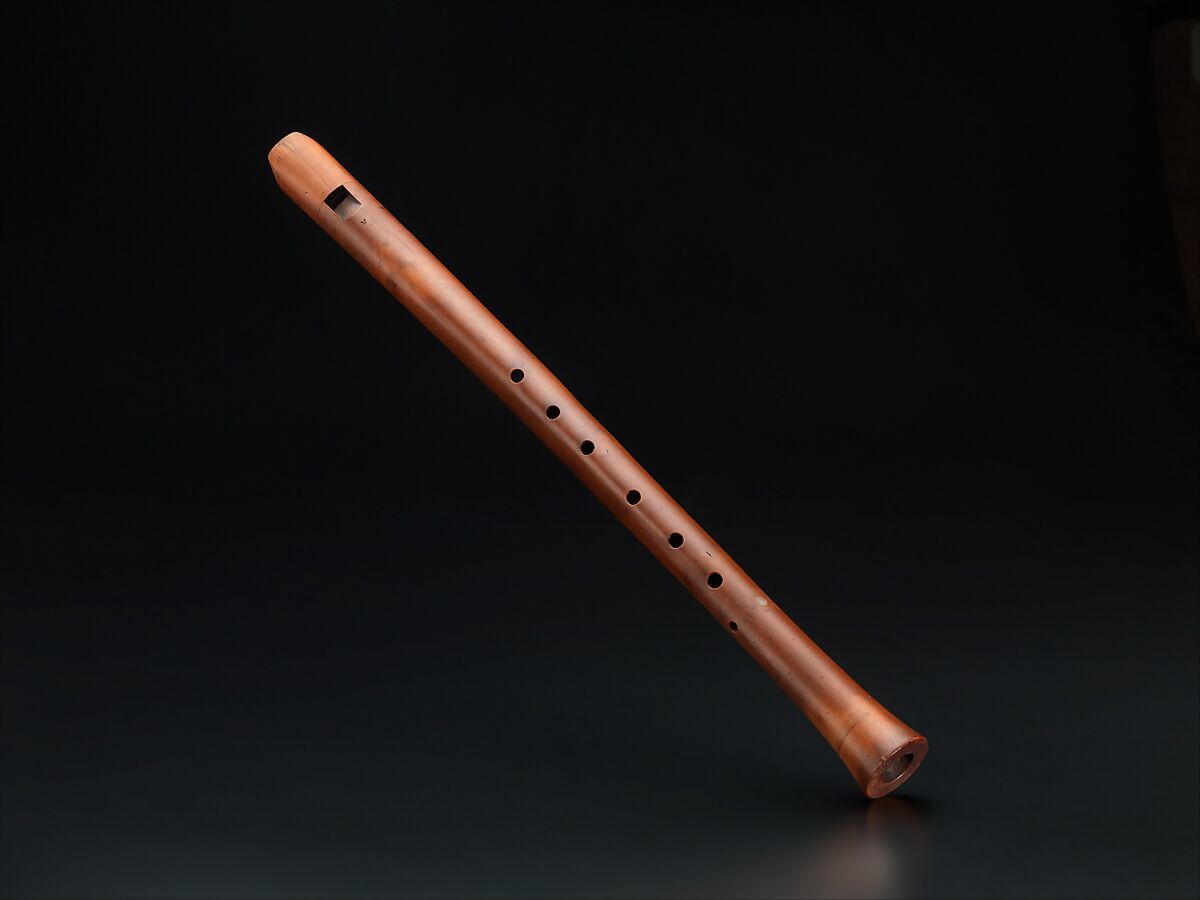 Tenor Recorder, Bassano (workshop active 1530–1650, Venice and London), Boxwood, Italian or British 