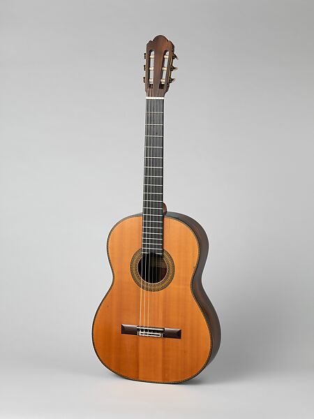 Guitar, Ignacio Fleta (Spanish, Huesca, Spain 1897–1977 Barcelona), Spruce, rosewood, Spanish 
