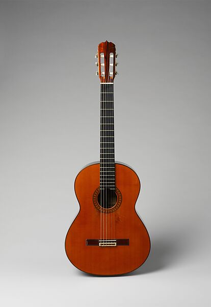 Guitar, José Ramirez III (Spanish, Madrid 1922–1995), Spruce, rosewood, ivory or bone, ebony, plastic, Spanish
