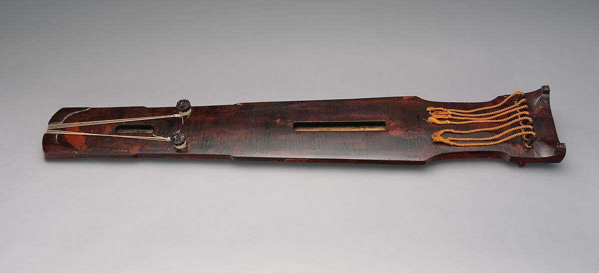 Guqin (古琴 ), Wood, silk, mother-of-pearl, Chinese