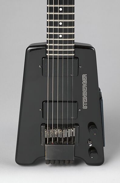 Electric Guitar, Steinberger Sound, “Steinberger blend” graphite and carbon fiber mix, metal, American