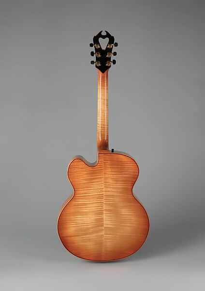 Archtop Guitar, James D'Aquisto (American, New York 1935–1995 Corona, California), Spruce, maple, ebony, American