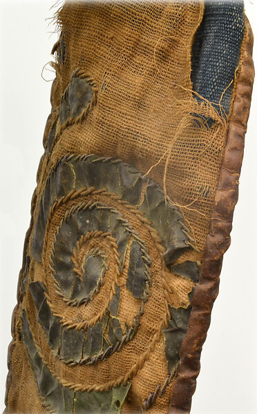 Bàtá (ìyáàlù) drum, Wood, hide, fabric, Yoruba people