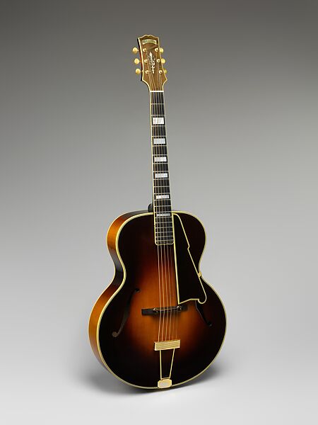 Archtop Guitar, John D&#39;Angelico (American, New York 1905–1964 New York), Spruce, maple, ebony, steel, celluloid, mother-of-pearl, American 