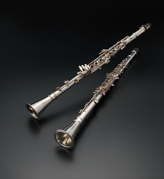 Clarinet in A, William S. Haynes Co., Silver, American 