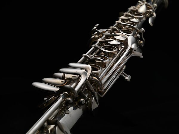 Clarinet in B-flat, William S. Haynes Co., Silver, American