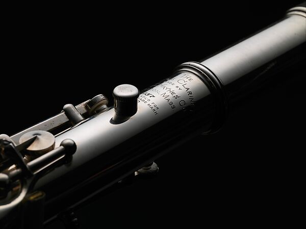 Clarinet in B-flat, William S. Haynes Co., Silver, American