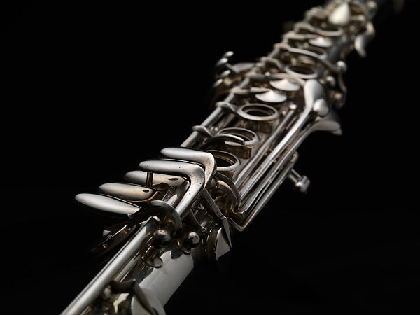 Clarinet in B-flat, William S. Haynes Co., Silver, American