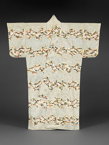 Robe (Kosode) with Shells and Sea Grasses 
