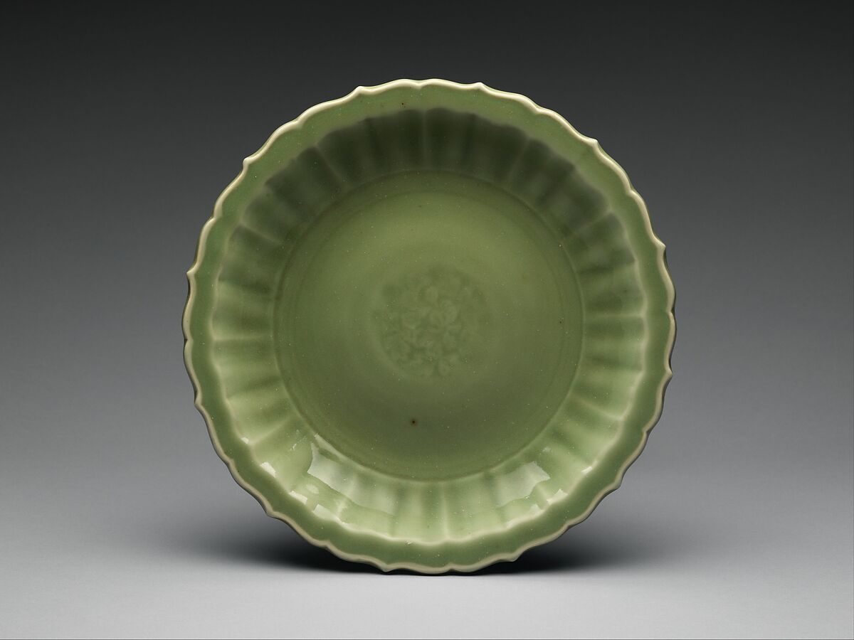 Plate, Stoneware (Longquan ware), China