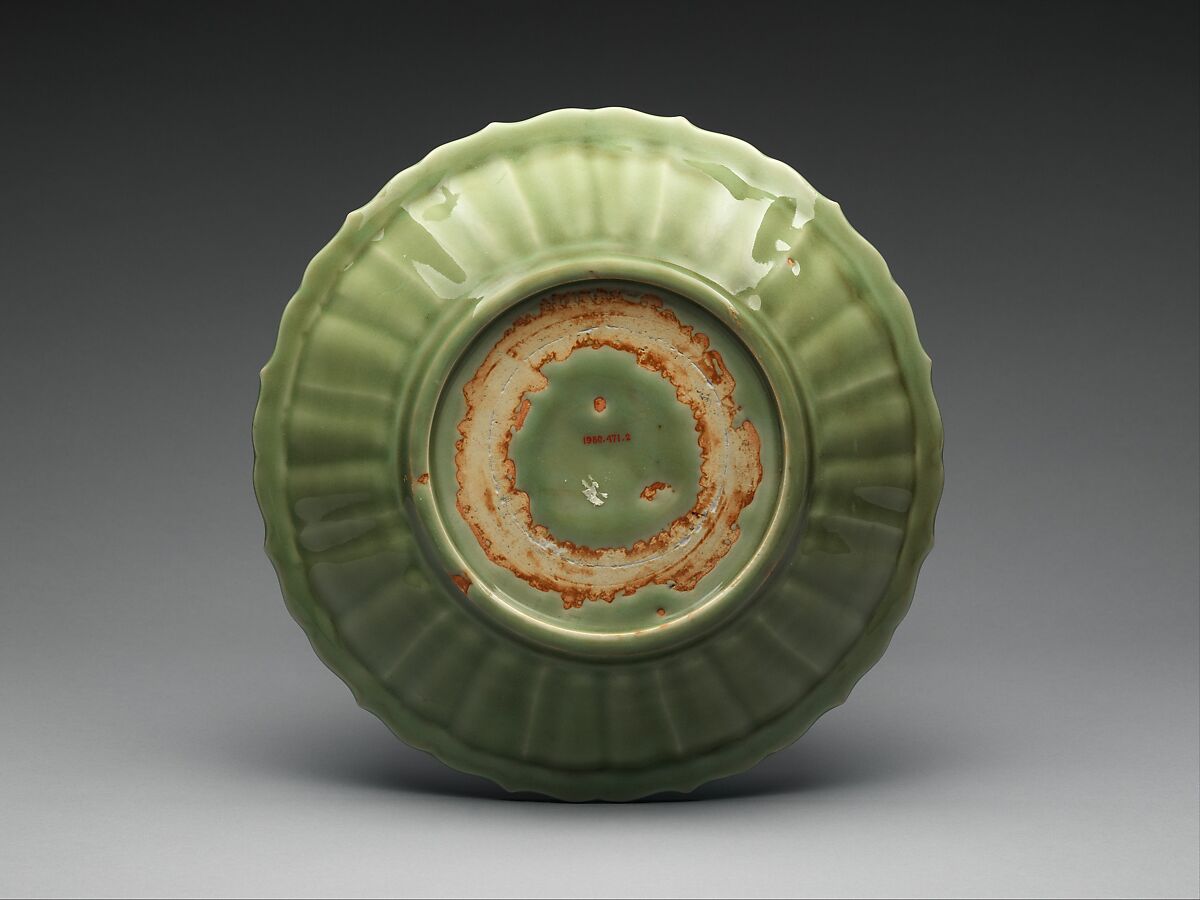 Plate, Stoneware (Longquan ware), China