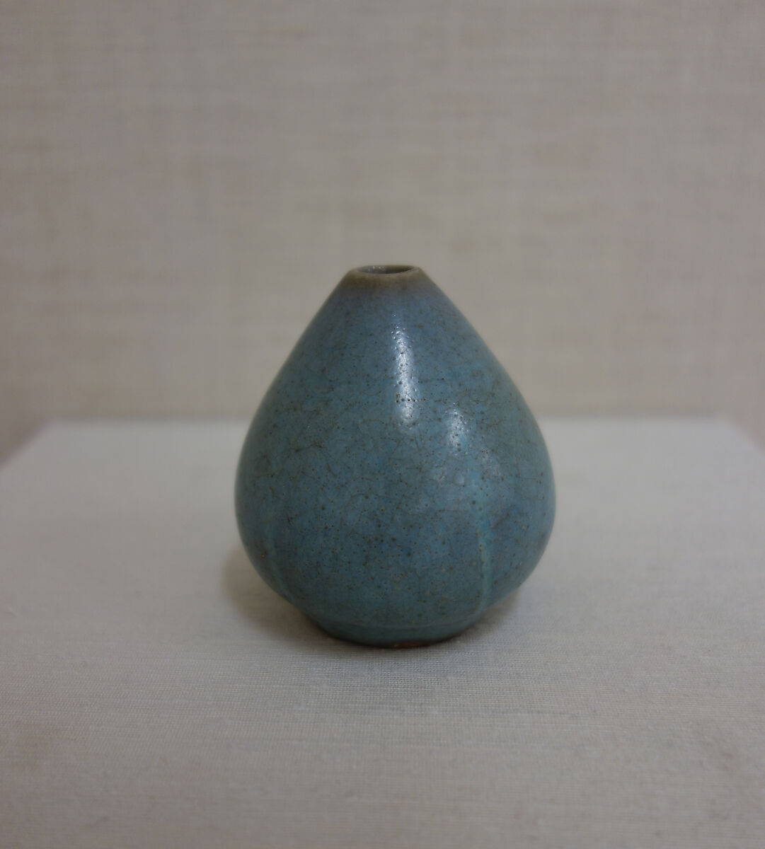 Water dropper, Stoneware with blue-grey glaze (Jun ware), China 