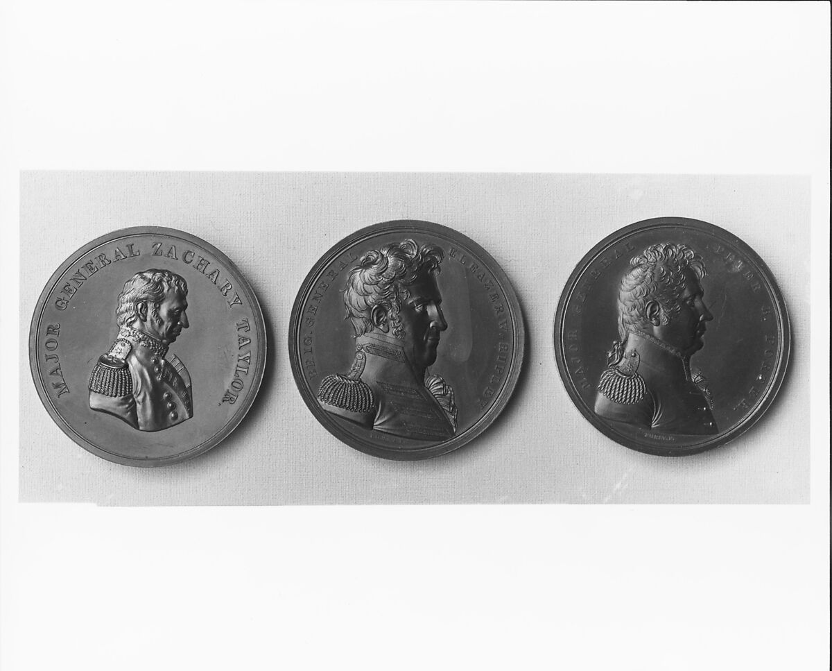 Medal of Brigadier-General E. W. Ripley, Moritz Fürst (born 1782, active United States, 1807–ca. 1840), Bronze, American