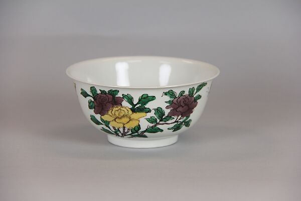 Bowl, Porcelain with overglaze enamels, China 