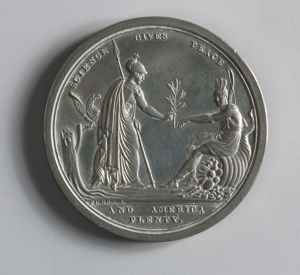 John Quincy Adams, Moritz Fürst (born 1782, active United States, 1807–ca. 1840), Silver, American