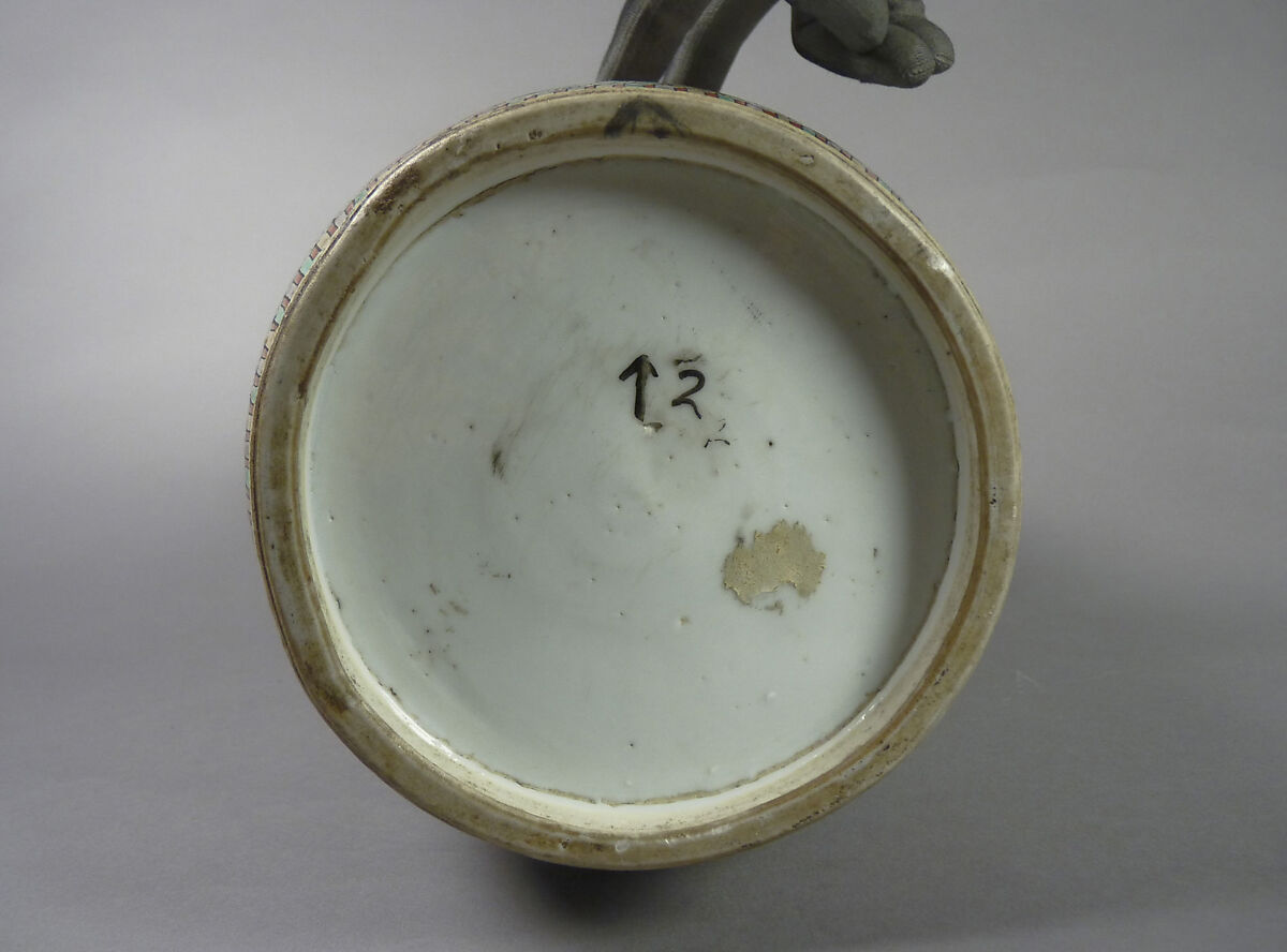 Vase with scenes and poems from Farming and Weaving, Porcelain painted with overglaze polychrome enamels (Jingdezhen ware), China