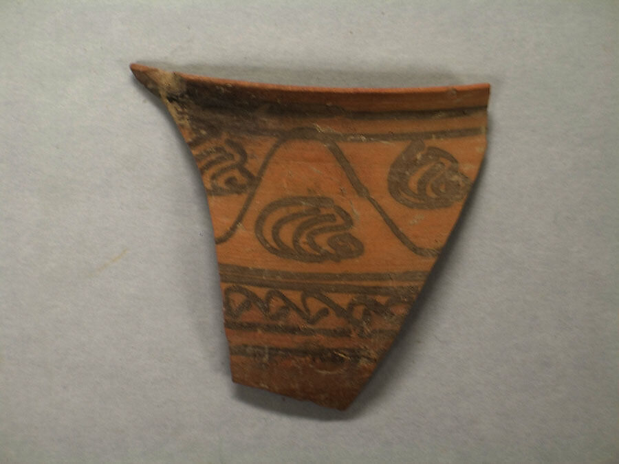 Shard, Painted terracotta, Pakistan 