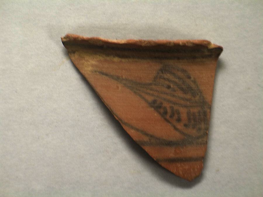 Shard, Painted terracotta, Pakistan 