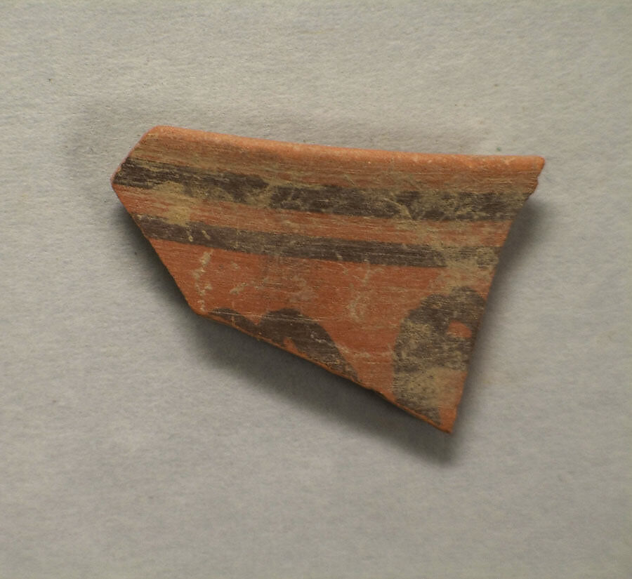 Shard, Painted terracotta, Pakistan 