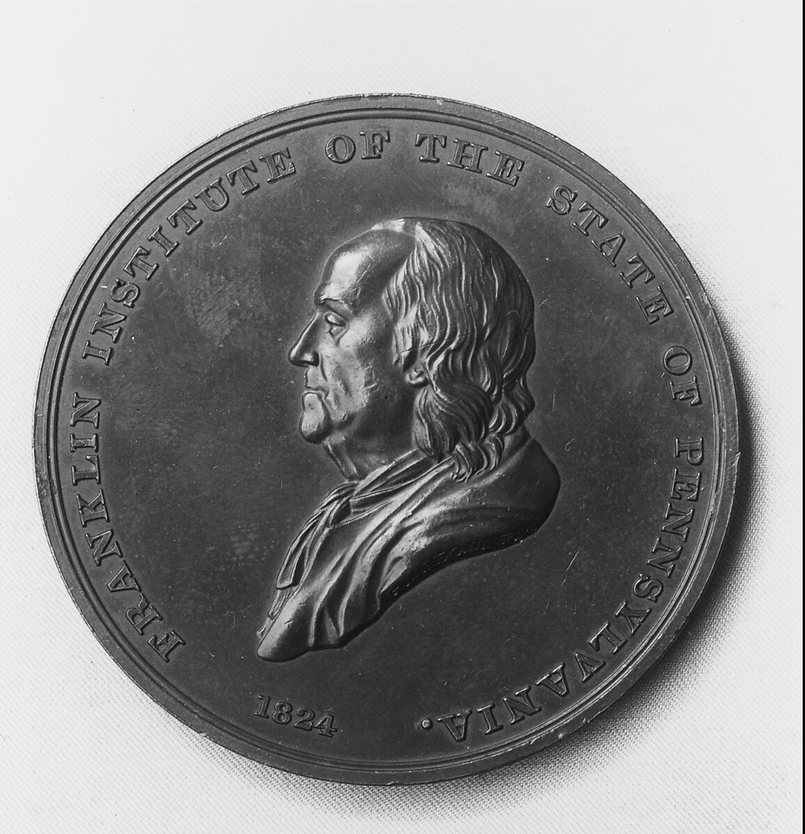 Medallion, Christian Gobrecht (1785–1844), Bronze