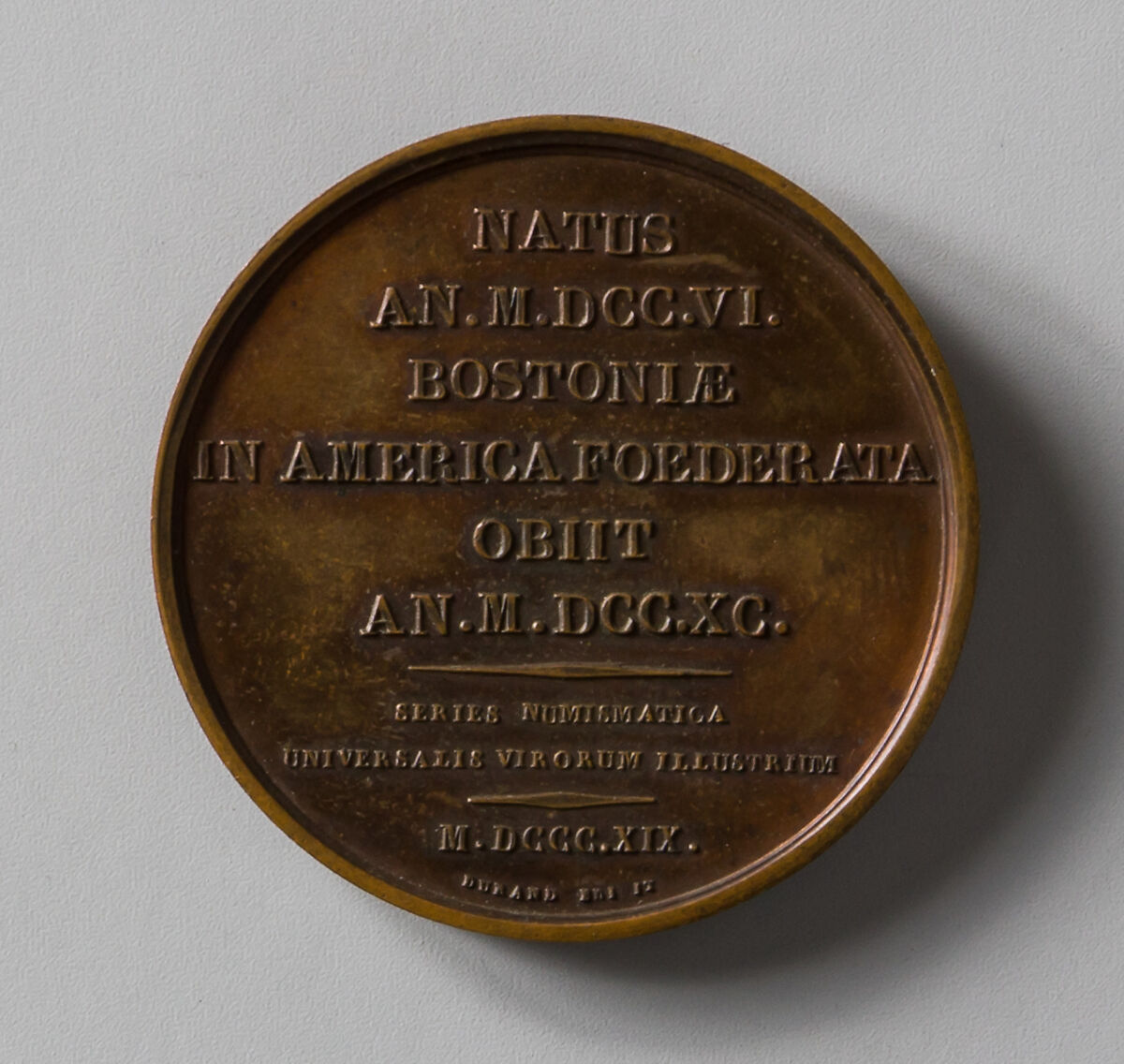 Medallion, Possibly Godel &amp; Co. Fine Art, Bronze