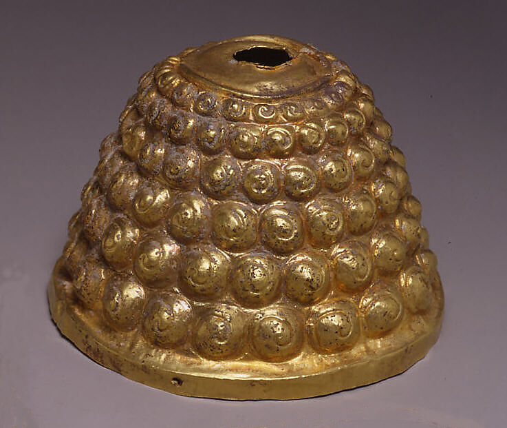 Ushnisha Cover, Gold, Indonesia (Java) 