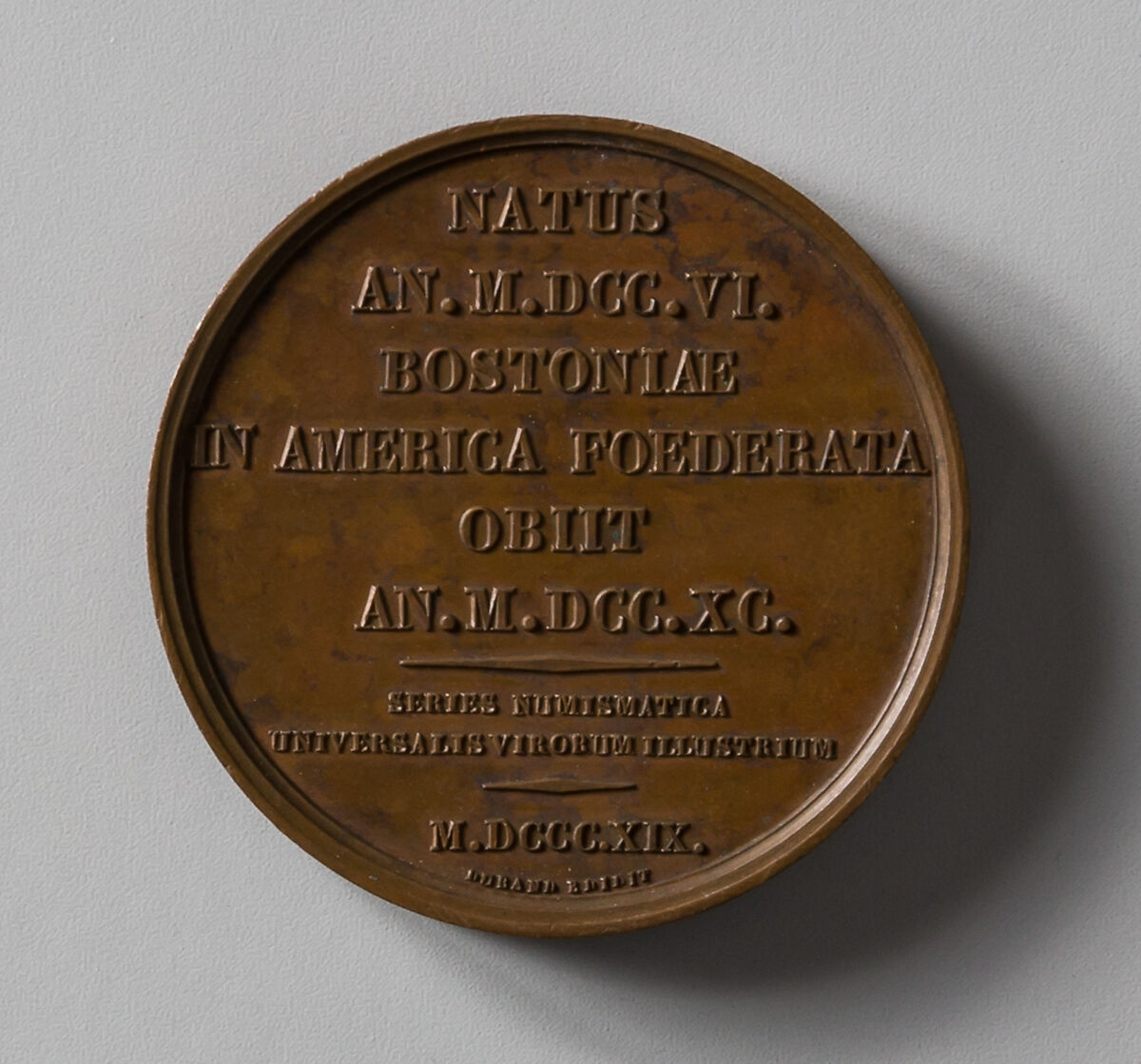 Medallion, Godel &amp; Co. Fine Art, Bronze