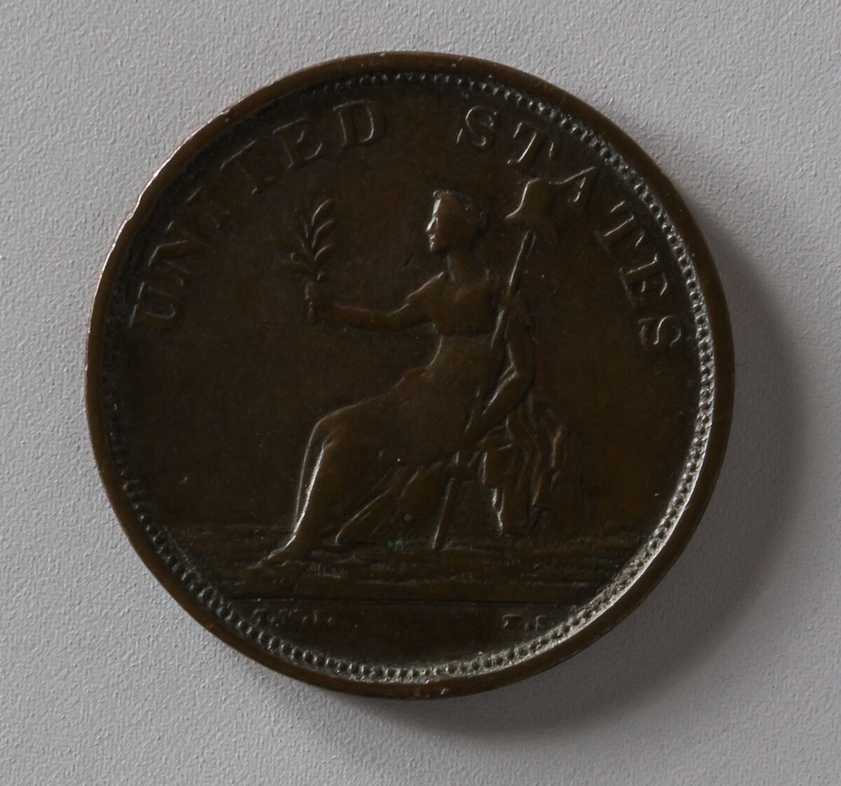 Medal, William H. Key (active 1864–92), Bronze, American